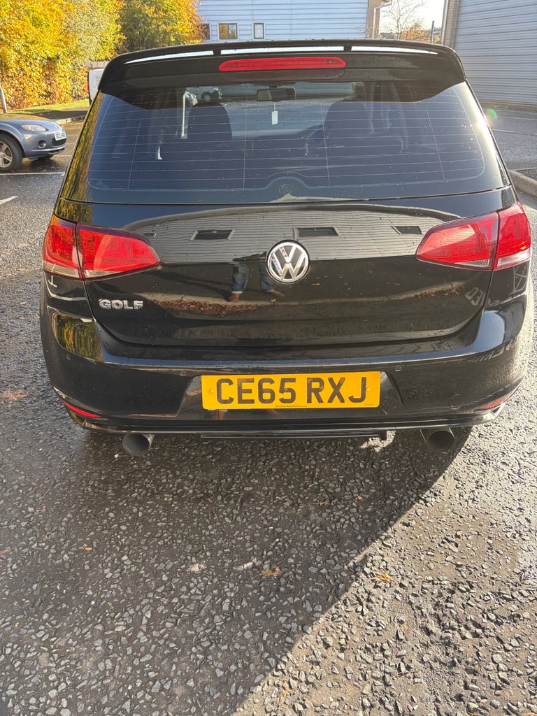 VW GOLF BLACK 5 DOOR TWIN SPORTS EXHAUSTS ZERO ROAD TAX