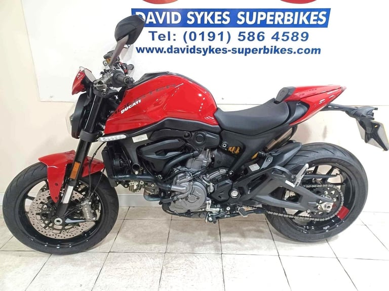Ducati Monster PLUS 937  21-REG ONLY 1136 DRY MILES ITS MINT £8999.OTR