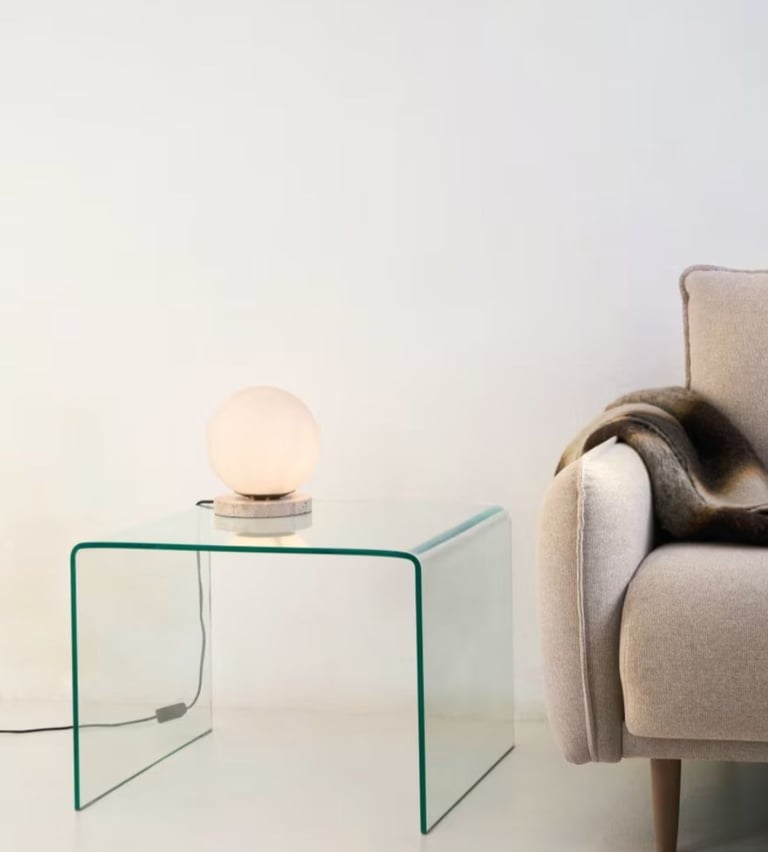 image for Glass side tables