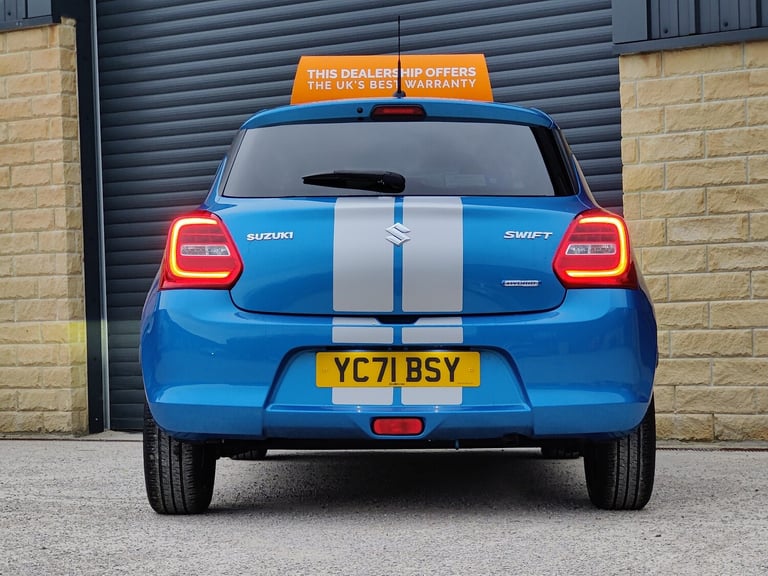 SUZUKI SWIFT; HYBRID; APPLE &amp; ANDROID CAR PLAY; BLUE; ULEZ COMPLIANT;-5 DOOR;