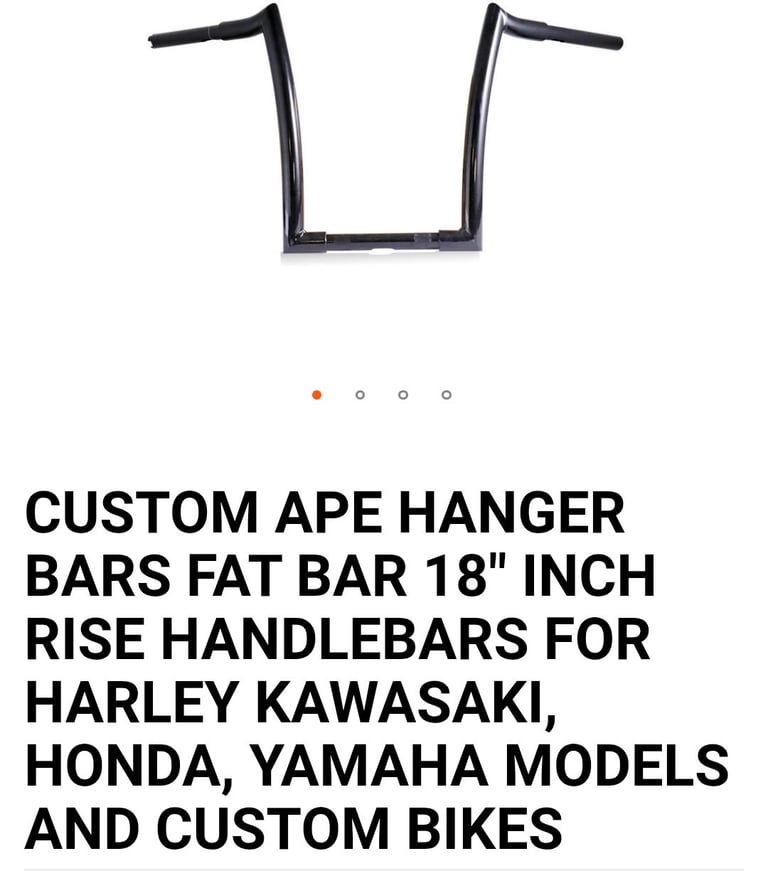 image for Custom Ape Hanger Bars - BRAND NEW