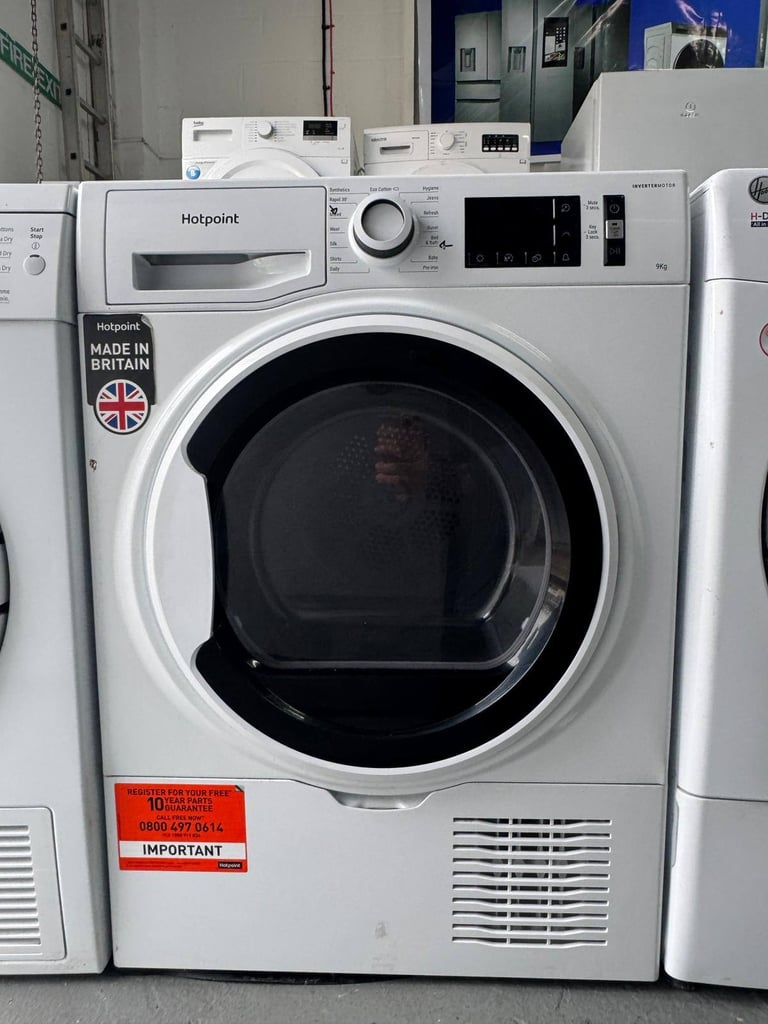 Hotpoint 9 kg Condenser Tumble Dryer-Free Same Day Delivery