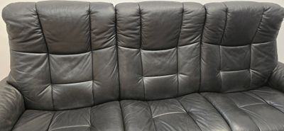 Ekornes Stressless Leather 3 Seater Recliner Sofa 87252