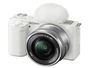 image for SONY-ZV-E10L Kit (16-50) (ILCZV-E10L) [White]