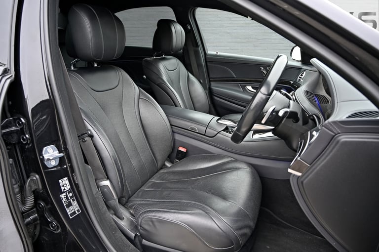 MERCEDES-BENZ S450 L AMG LINE 3.0 [EQ BOOST] MHEV 5DR SALOON 2018 [68] BLACK