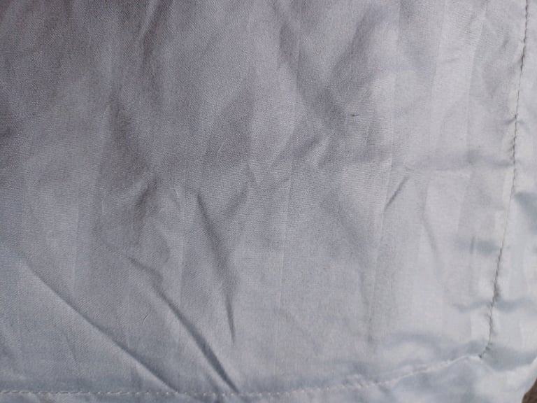 Sea foam blue double duvet