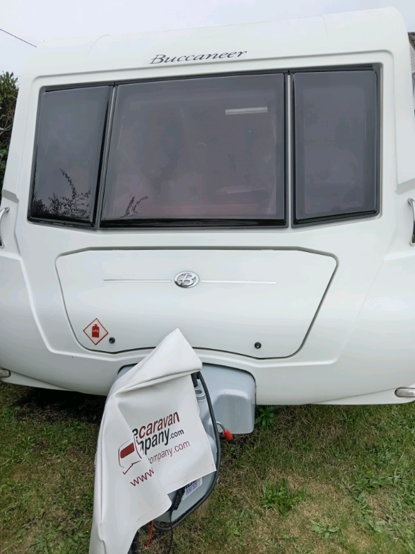 Buccaneer Caravel 2011 unused for 2 years) 4 berth fixed island bed caravan