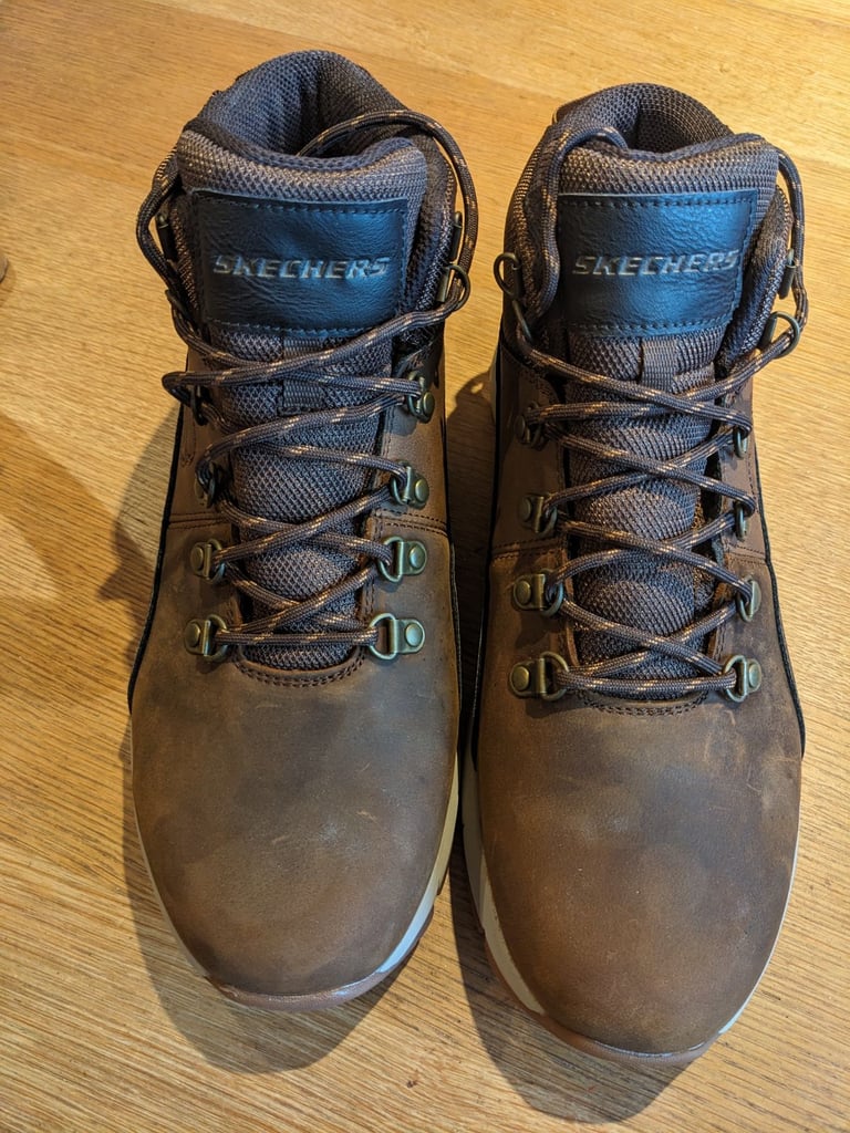 image for Brand New Skechers Streetwear Air-cooled Memory Foam Relaxed Fit Boots