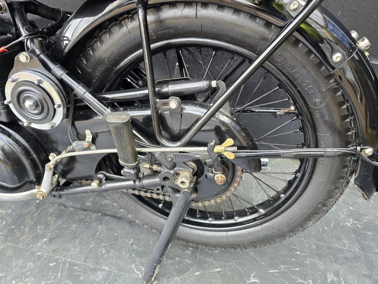 NORTON 500 16H 1950 RARE CLASSIC BIKE HPI CLEAR