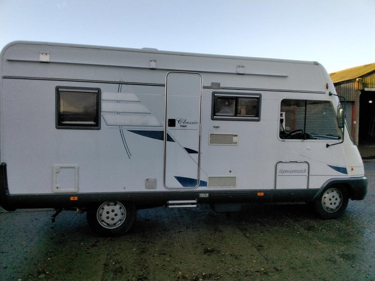 HYMERMOBIL B575 A CLASS COACHBUILT MOTORHOME 6 BERTH 53 PLATE , RHD