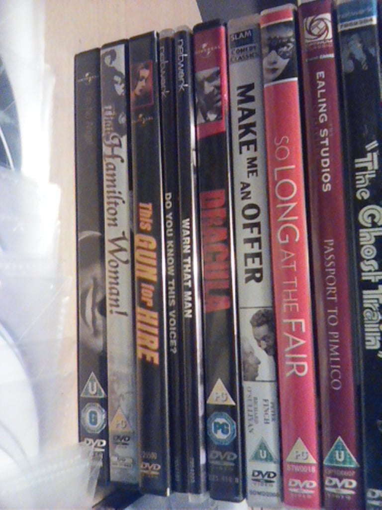 £10 OFF + NEW INFO! DVD Job Lot #3 Classic Movies x20 in cases + 33 in sleeves + FREE BONUSES