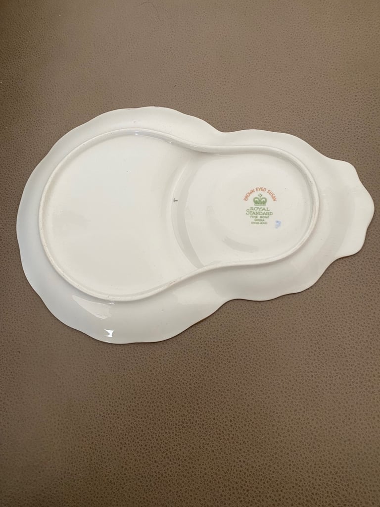 Bone china cup &  sandwich plate