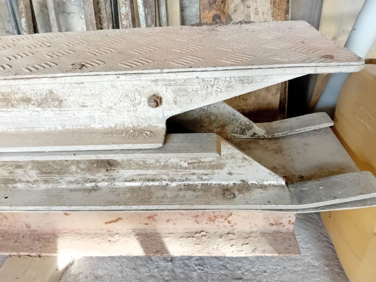 Heavy duty aluminium ramps 