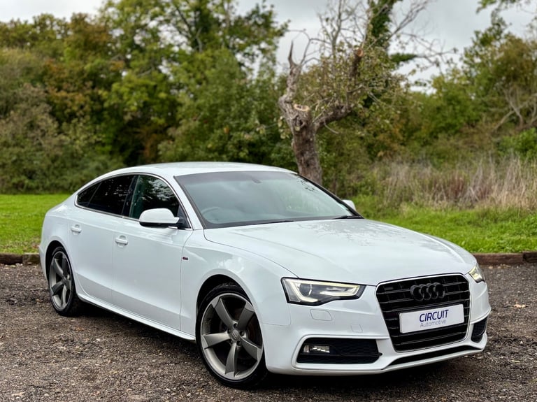 image for 2013 Audi A5 1.8T FSI S Line Sportback White Manual Petrol ULEZ HATCHBACK Petrol Manual