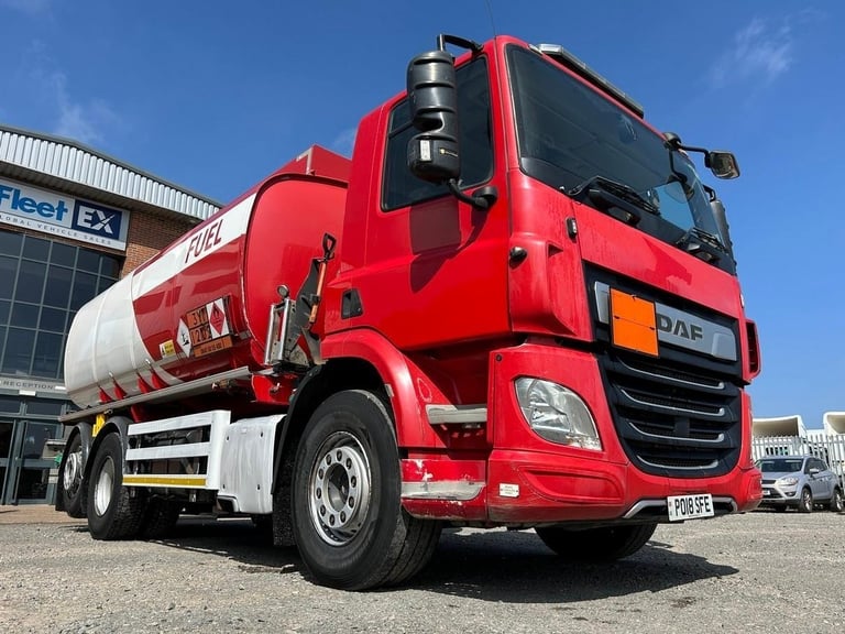 DAF FAN CF370 26 TONNE FUEL TANKER 2018 – PO18 SFE