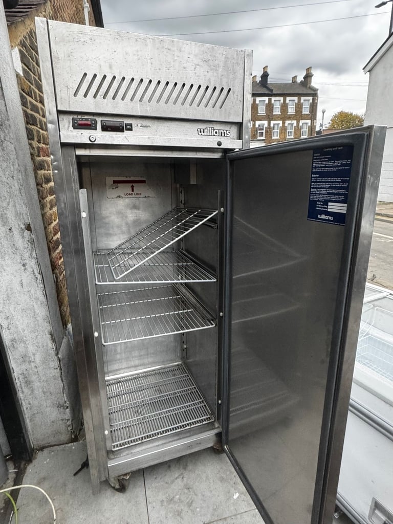 Commercial single door fridge or freezer cage shop restaurant takeaway 