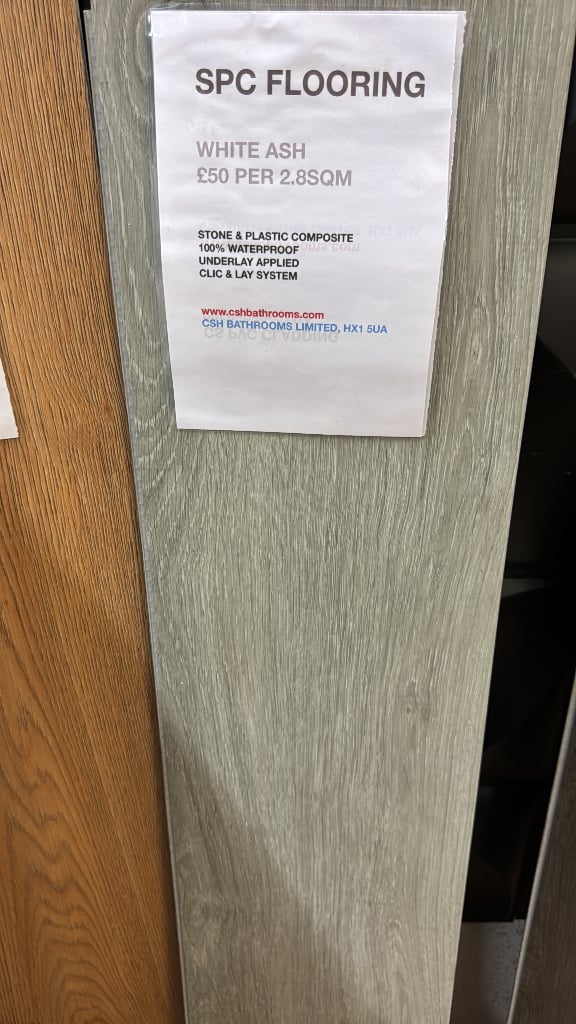 waterproof pvc cladding shower kitchen office 3m x 25cm x 8mm