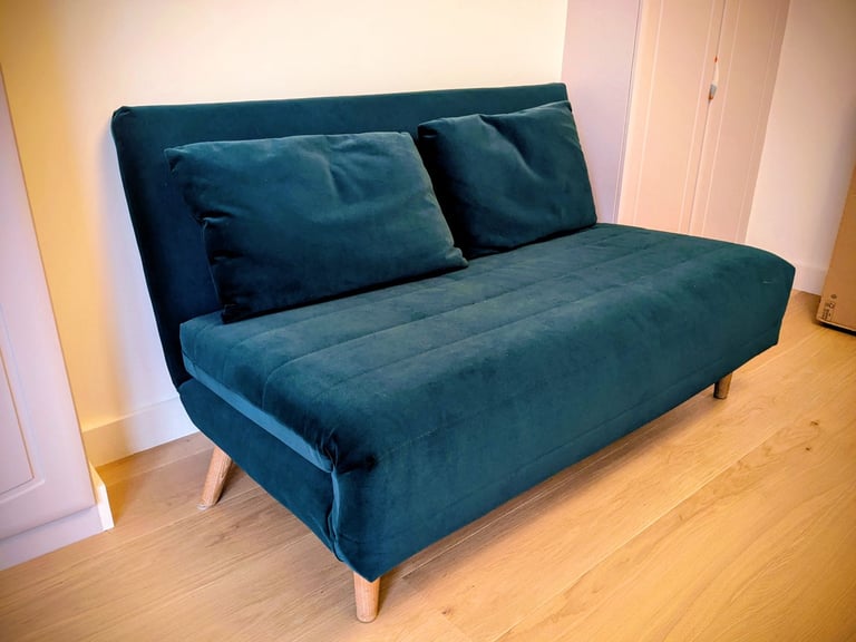 image for Sofa bed, stylish design FREE cushion and duvet - Excellent cond