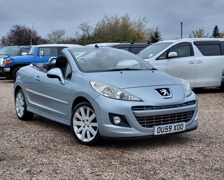 image for LATE 2009 PEUGEOT 207 CC 1.6 HDi GT 2 DOOR 4 SEATER HARD TOP CONVERTIBLE