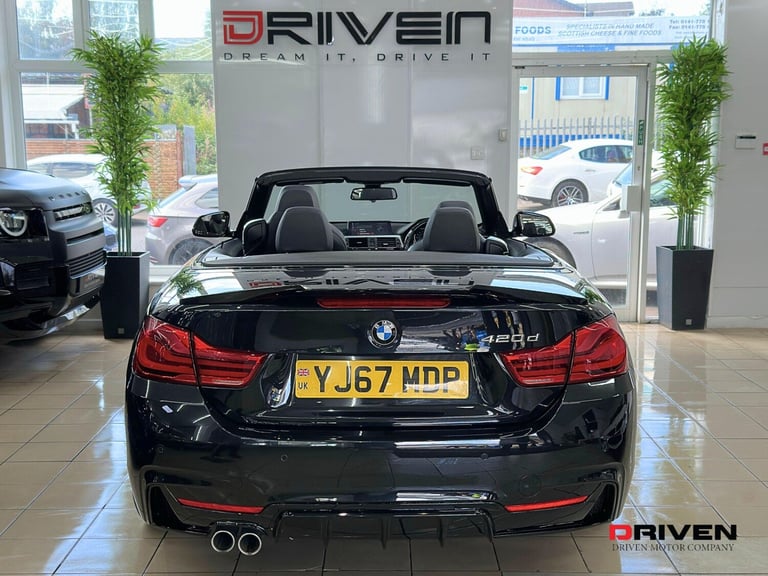 BMW 4 SERIES M SPORT CONVERTIBLE 2DR AUTO + M PRFMNCE KIT + FSH + FREE DELIVERY!