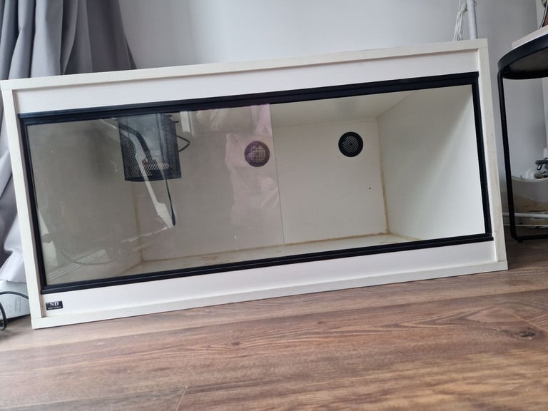 3ft white vivarium 