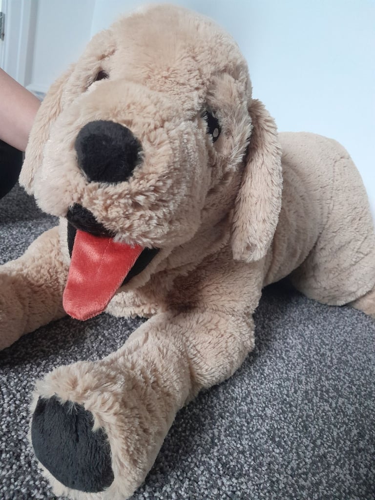 image for Large toy dog plush teddy