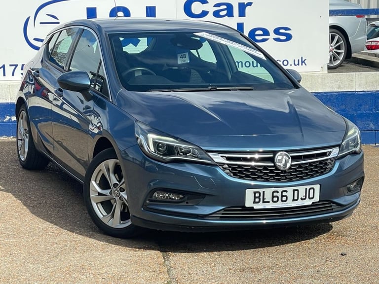 2016 Vauxhall Astra 1.4i Turbo SRi Hatchback 5dr Petrol Manual Euro 6 (150 ps) Hatchback Petrol M...