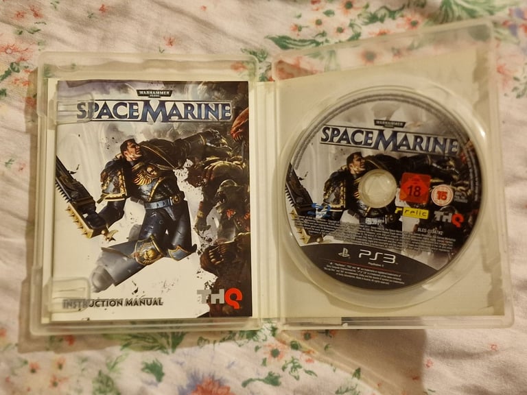 Warhammer 40K Space Marine - PS3 Game Complete With Manual 