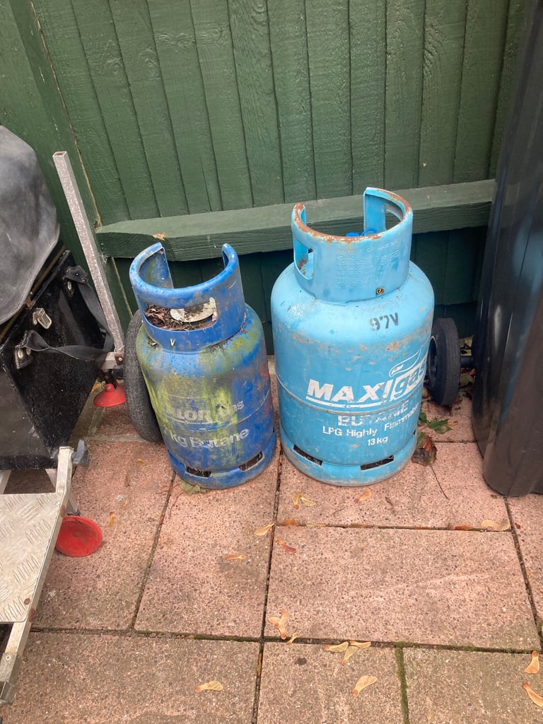 image for Two gas bottles £25 the pair