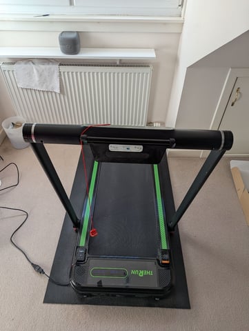 THERUN folding treadmill running machine in Colinton