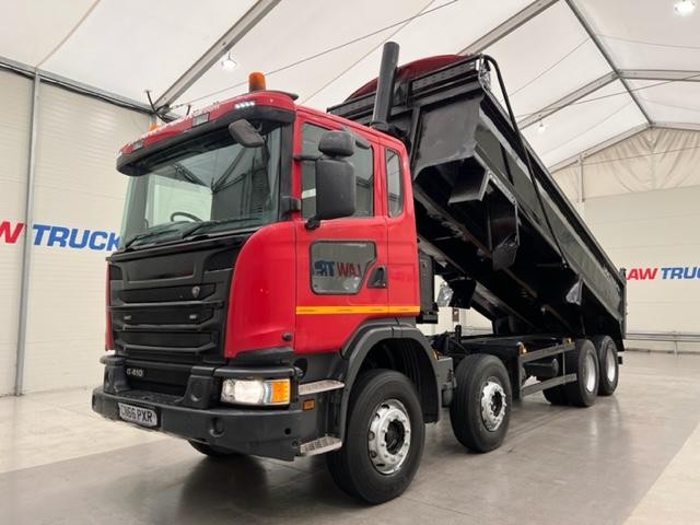 Scania G410 8x4 Sleeper Cab Steel Tipper Manual