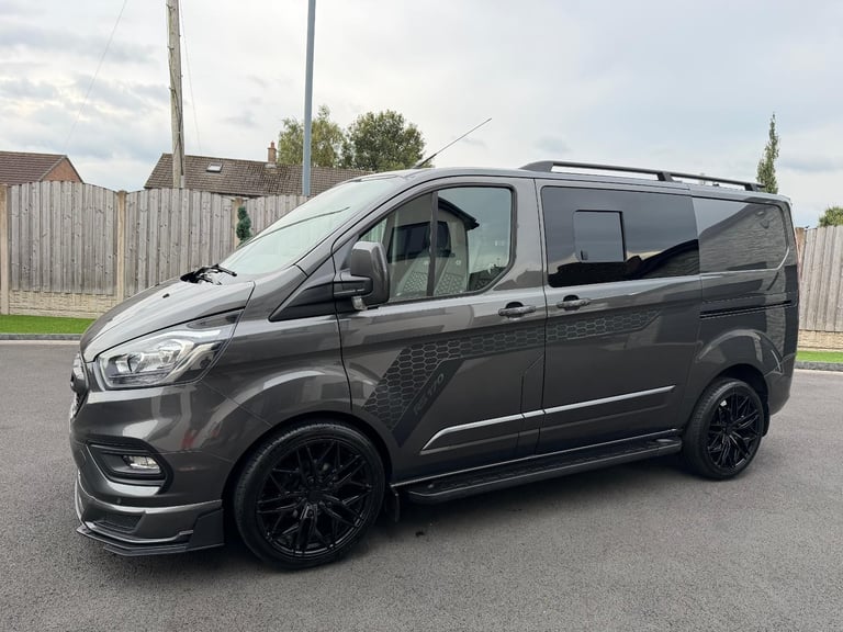 2022/22 FORD TRANSIT CUSTOM LIMITED RS EDITION SWB CREW VAN 170ps "no vat"