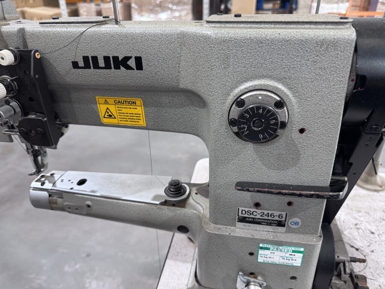 JUKI DSC 246-6 Cylinder Arm Walking Foot Sewing Machine