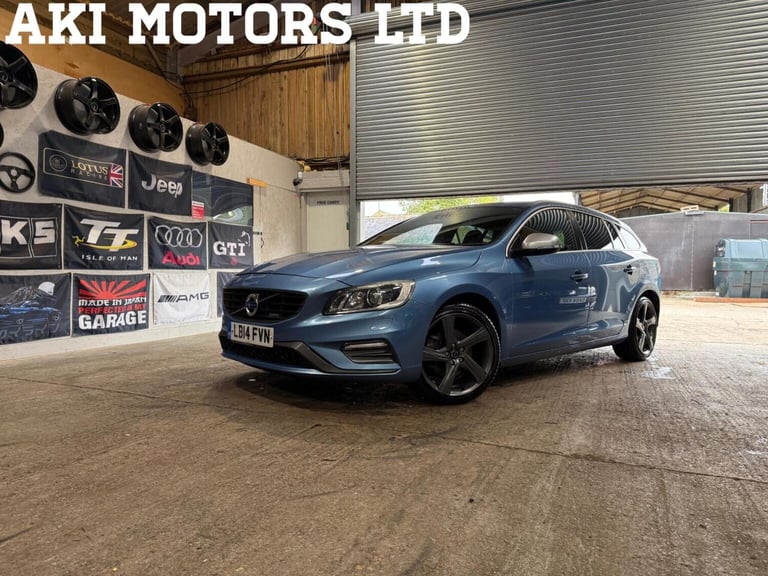 image for VOLVO V60 2.0 D3 R-Design Lux Nav Geartronic Euro 5 (s/s) 5dr 2014