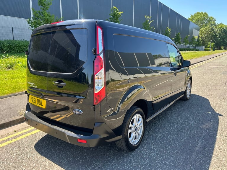 Ford Transit Connect ( LIMITED ) 240 L2 LWB panel van IN GLEAMING BLACK  euro 6 