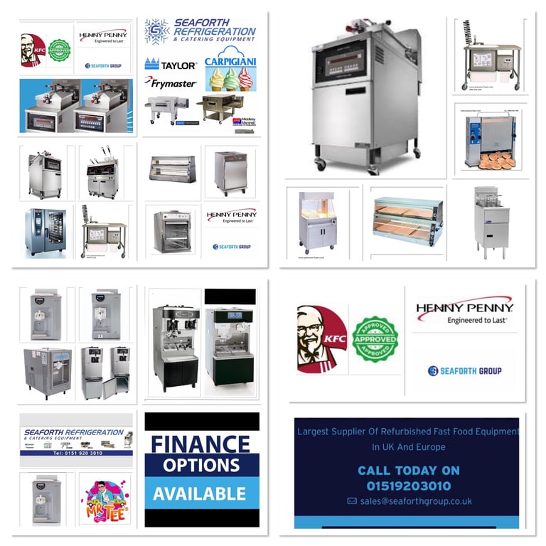 Henny Penny 6 x Item Chicken Shop Equipment Package Deal Best Quality & Price In UK 