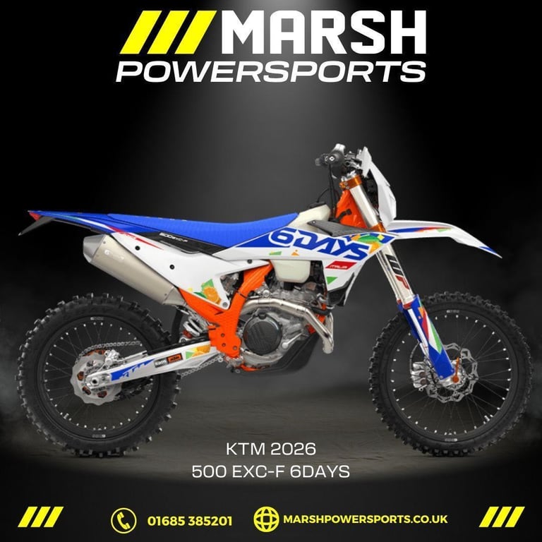 image for KTM 500 EXC-F 6DAYS 2026 - KTM Main Dealer - Reserve Now!