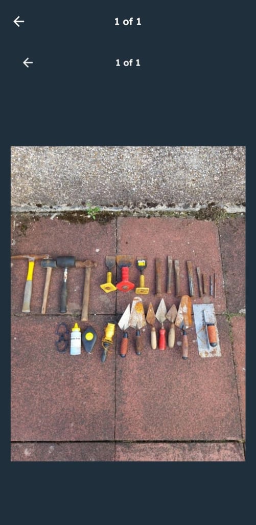 image for Selection of building tools 