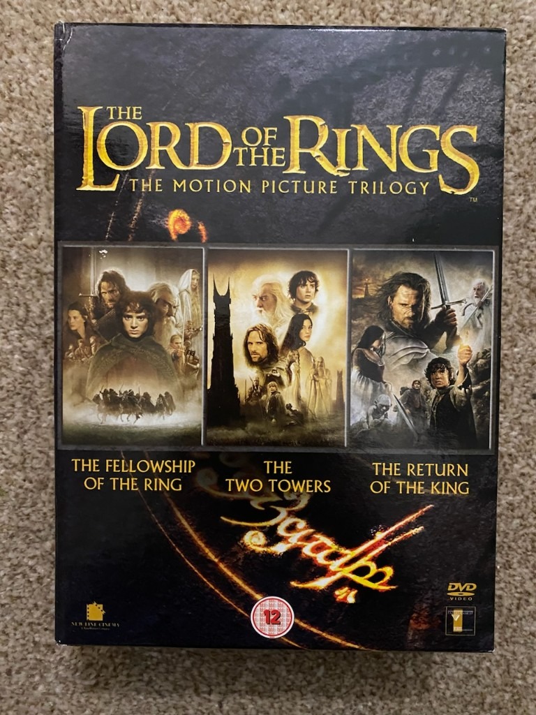Lord of the Rings, DVD trilogy box set 