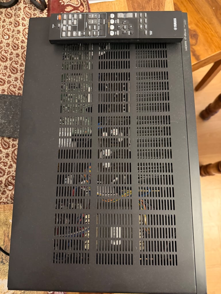 AV receiver with speakers