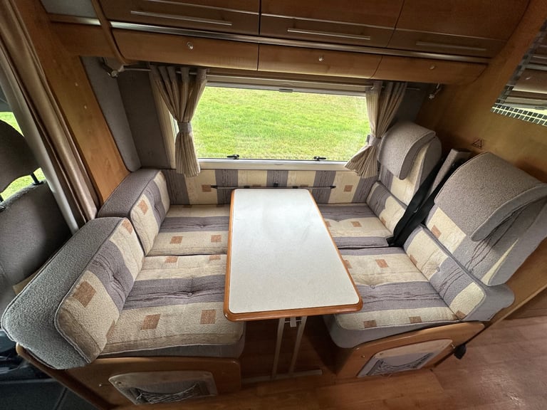 Motorhome autotrail scout se 6 berth u shape lounge 