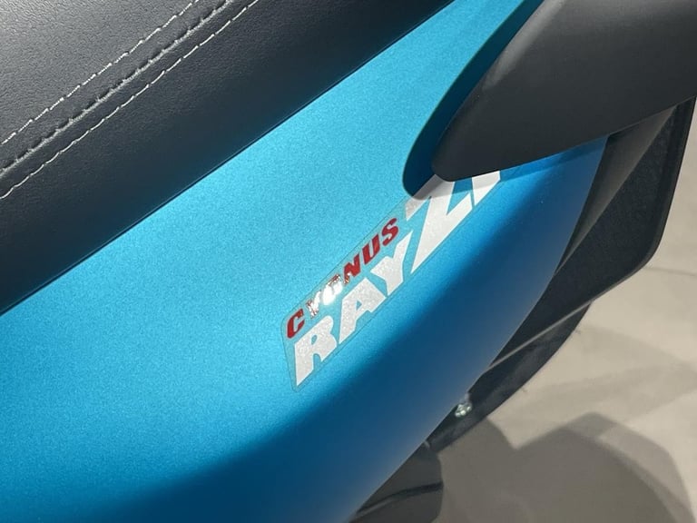 YAMAHA RAYZR 125 IN MATT CYAN - BRAND NEW - IN STOCK - AVAILABLE NOW !