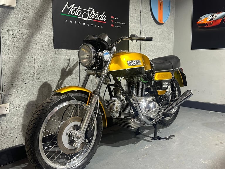 Ducati 1973 750GT, Full restoration.
