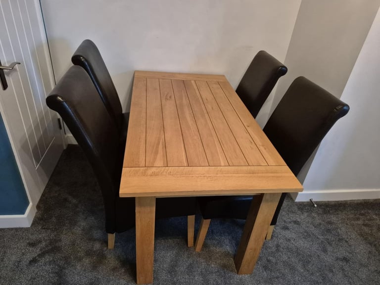 Table and chairs