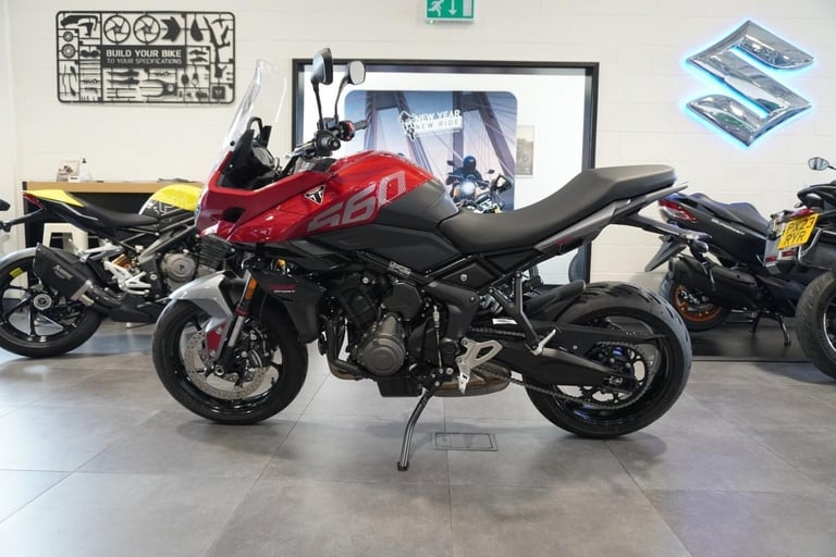 Triumph Tiger Sport 660, 2025, Carnival Red. IN STOCK NOW