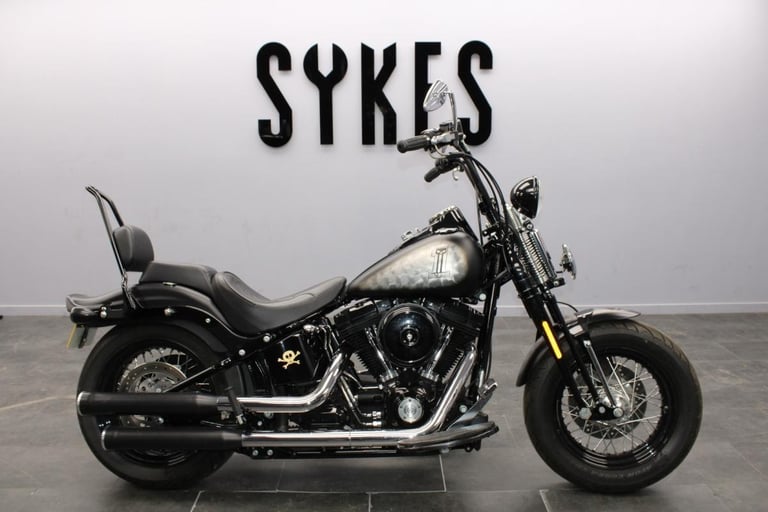 2009 Harley-Davidson FLSTSB Softail Crossbones in Denim Black