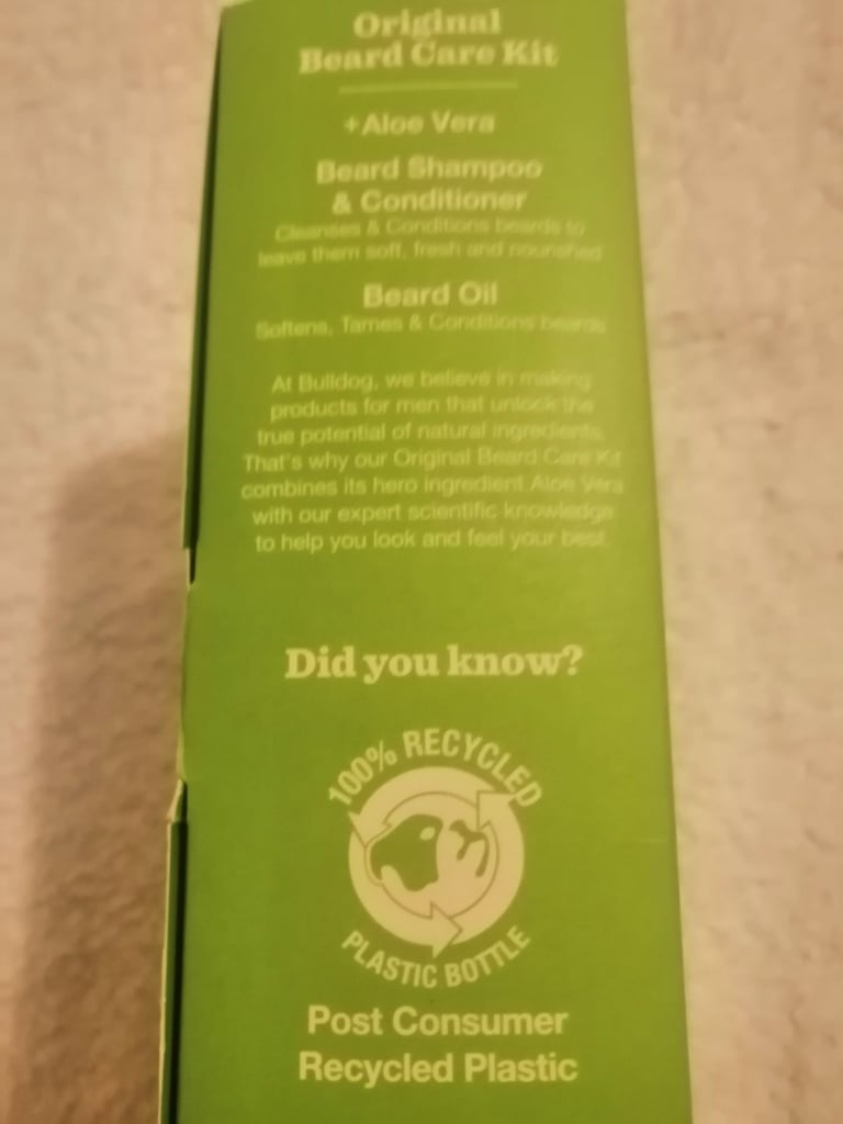 Bulldog Skincare For Men - Beard Care Kit - new in box