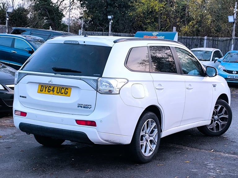 2014 Mitsubishi Outlander 2.0 Plugin Hybrid 12kWh GX3h 5 Seats 4WD Euro 5 Road Tax 20 ULEZ Compli...