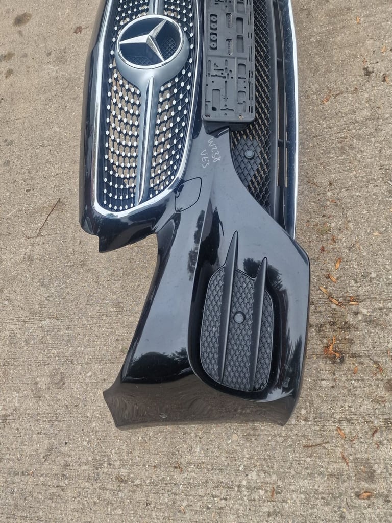Mercedes E Class Coupe W238 Front Bumper Complete C238 Black Breaking Parts 