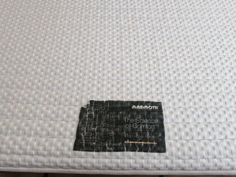 Super King Bed & Mammoth Matress